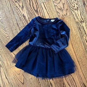 Splendid velvet & tulle dress - 18/24m